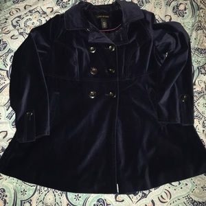 Dark blue pea coat